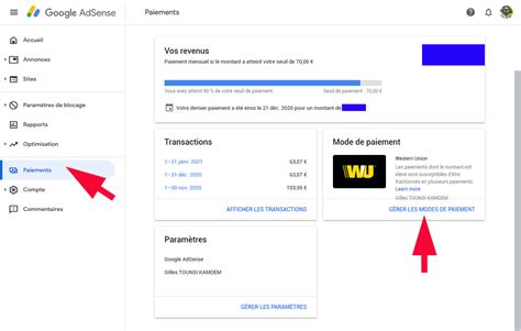 adsense mon compte.